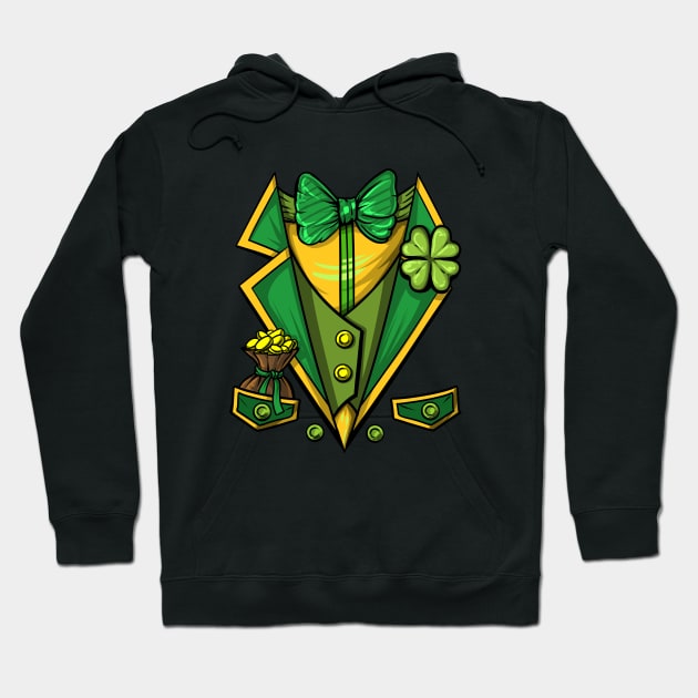 Leprechaun Costume Saint Patrick Day Suit Gift Hoodie by underheaven